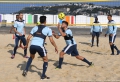 Entraînement sur la plage du Havre