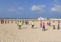 Entraînement sur la plage du Havre