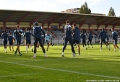 La séance d'entraînement à la Cavée Verte