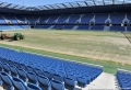 Changement de pelouse au Stade Océane