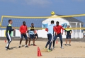Entraînement sur la plage du Havre