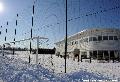 Le Centre Technique de Saint-Laurent sous la neige