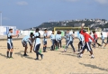 Entraînement sur la plage du Havre