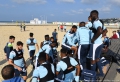 Entraînement sur la plage du Havre