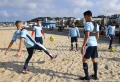 Entraînement sur la plage du Havre