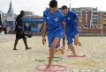 Entraînement sur la plage du Havre